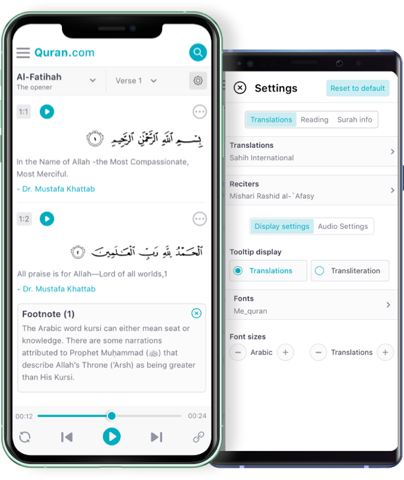 Quran.com apps